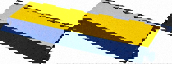 5 Channel, T-Shaped, Drop Over Cable Ramp